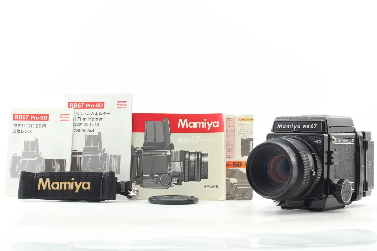 Mamiya RB67 SD KL 127mm f/3.5L Medium Format Camera 120 FB — Top Mint