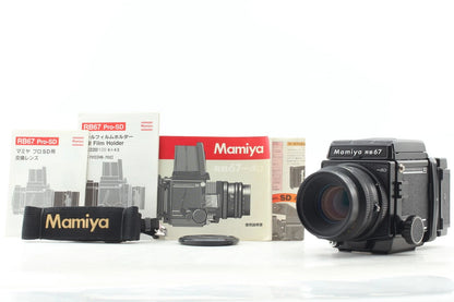 Mamiya RB67 SD KL 127mm f/3.5L Medium Format Camera 120 FB — Top Mint