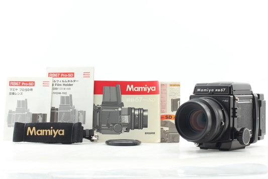 Mamiya RB67 SD KL 127mm f/3.5L Medium Format Camera 120 FB — Top Mint