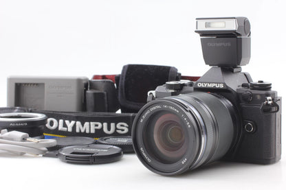 Olympus OM-D E-M5 Mark II & 14-150mm II AF Zoom Lens — Mint