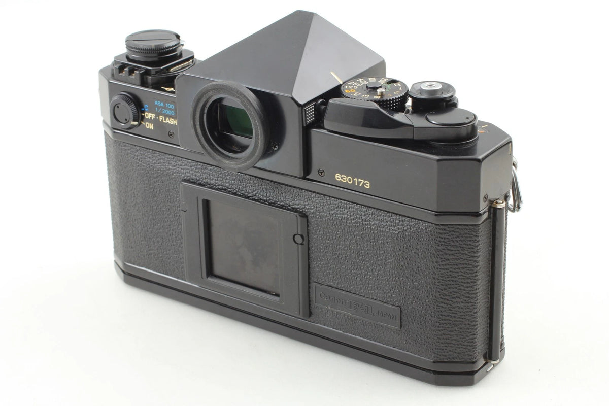 Canon F-1 Late FD 28mm f2.8 SSC 35mm Film Camera & Lens — Near Mint