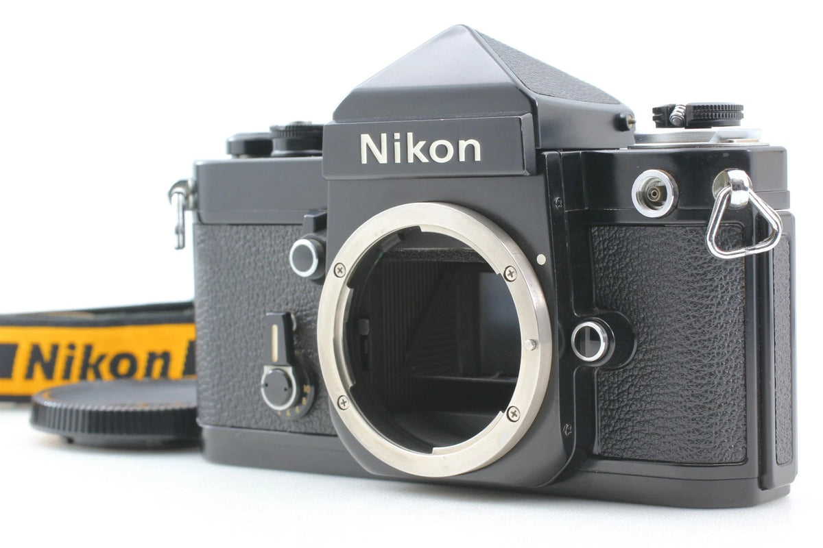 Nikon F2 Eye Level Black 35mm Film Camera SLR Body — Near Mint
