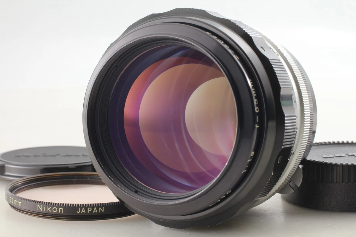 Nikon Nikkor-H Auto 85mm F/1.8 Pre-Ai Portrait MF Lens F — Near Mint
