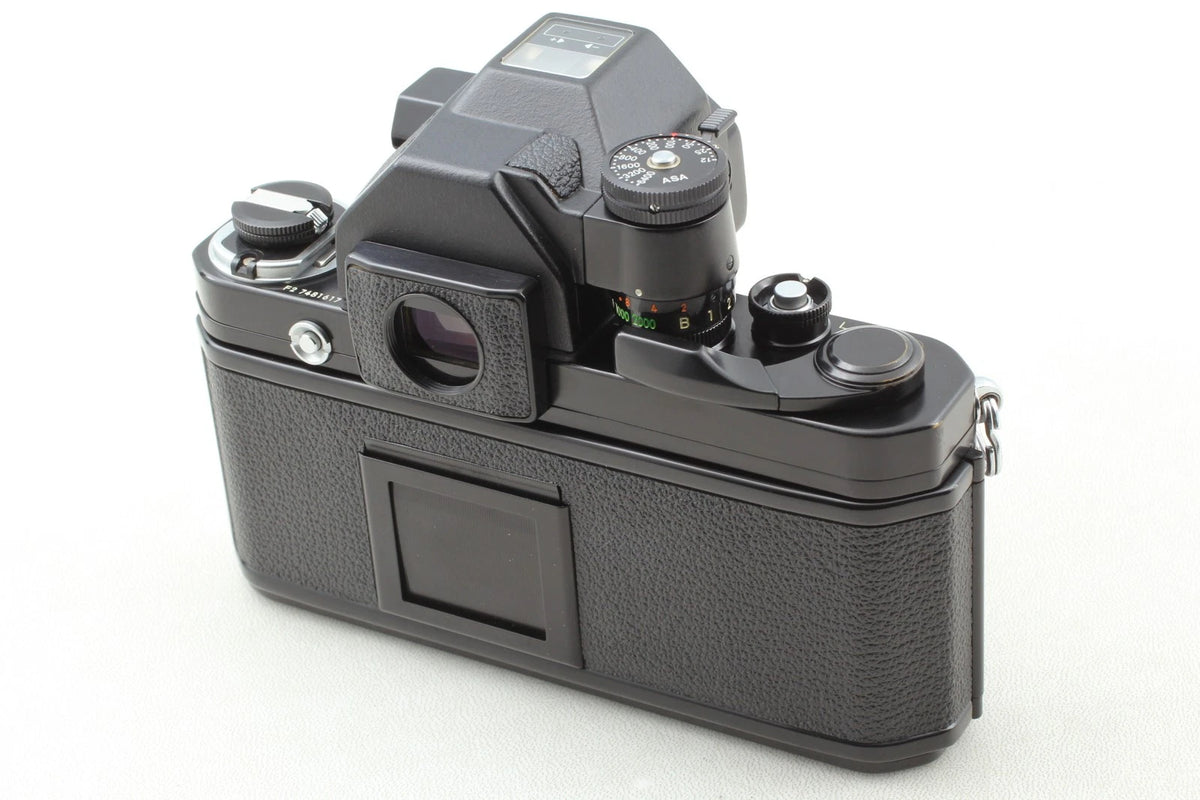 Nikon F2 Photomic S Black 35mm Film Camera Body w/ AS-1 — Top Mint