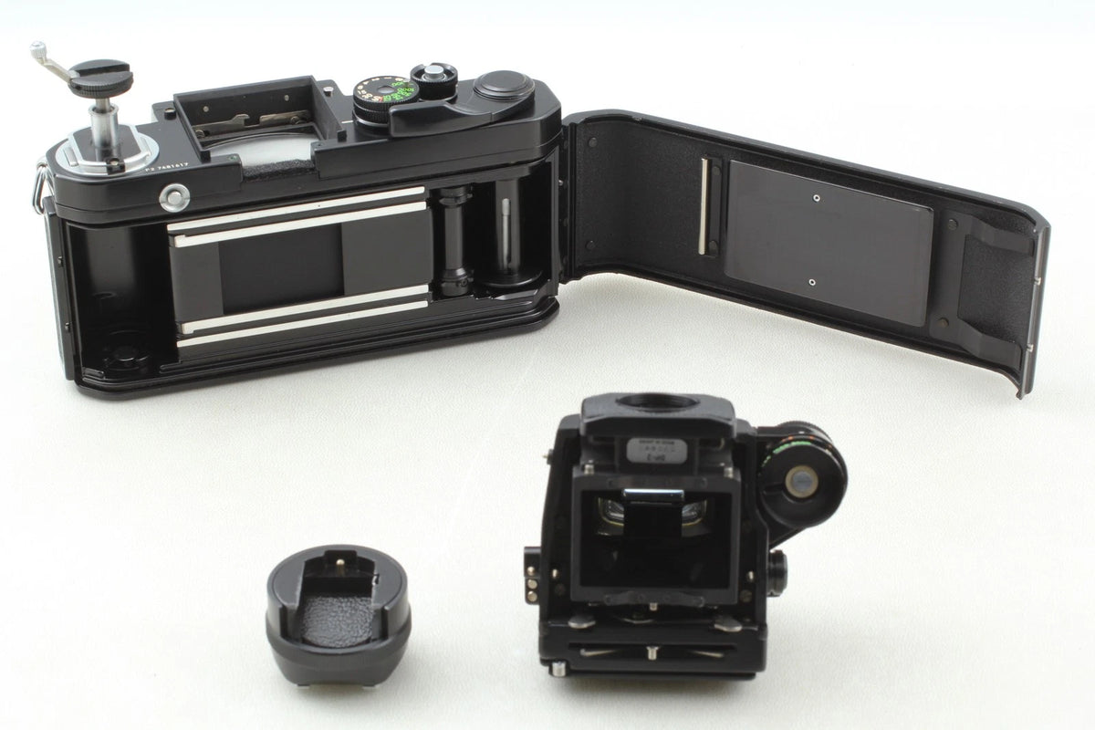 Nikon F2 Photomic S Black 35mm Film Camera Body w/ AS-1 — Top Mint