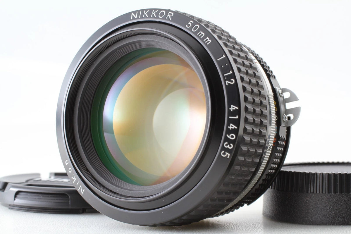 SIC 414xxx Nikon Ai-S Nikkor 50mm f/1.2 MF Prime Bokeh Lens — Mint