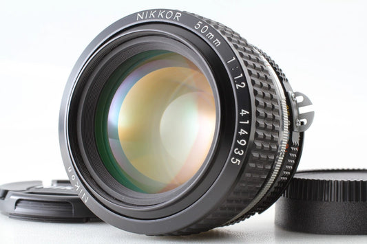SIC 414xxx Nikon Ai-S Nikkor 50mm f/1.2 MF Prime Bokeh Lens — Mint