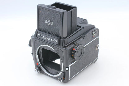 Mamiya M645 1000S Waist Level Finder Medium Format Film Camera — Mint