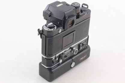 Nikon F2 Photomic SB Auto 50mm f/1.4 w/ MD-2 MB-1 AS-1 — Near Mint