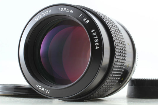 Nikon New Nikkor 135mm f/2.8 Ai Converted Portrait MF Lens — Mint