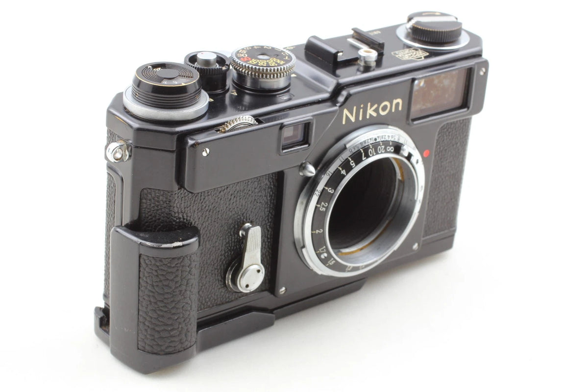 Nikon S3 Olympic Black 35mm Film Rangefinder Camera — Excellent