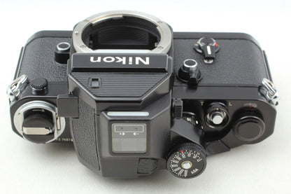 Nikon F2 Photomic S Black 35mm Film Camera Body w/ AS-1 — Top Mint