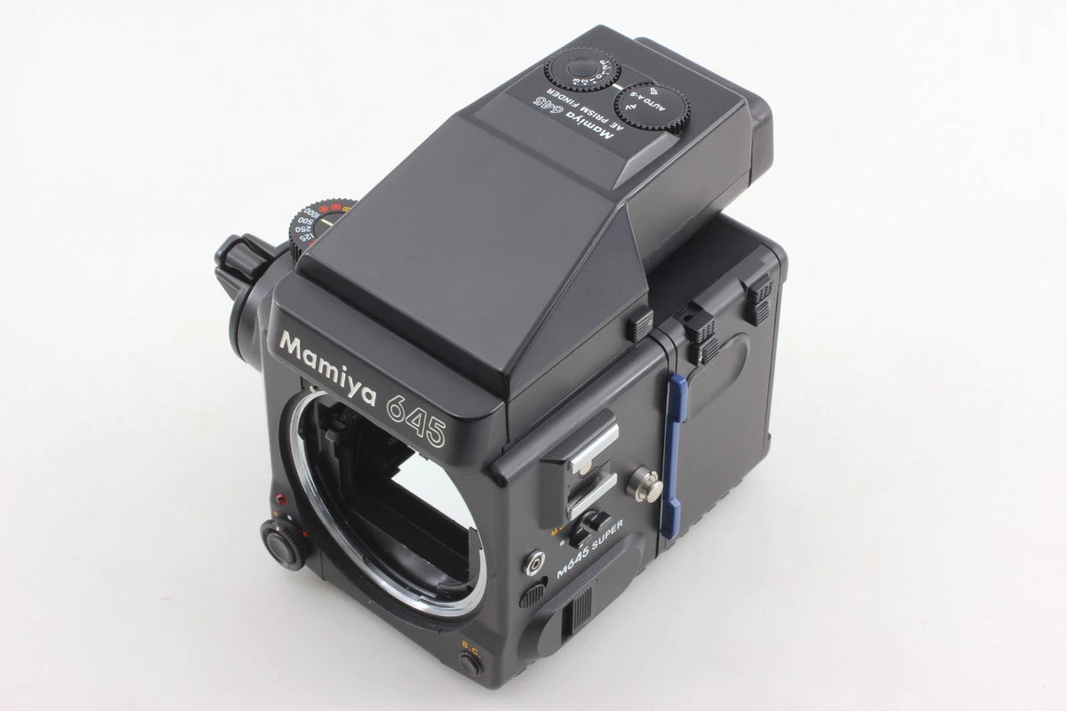 Mamiya 645 Super AE Sekor C 80mm f/2.8 Medium Format Camera — Mint