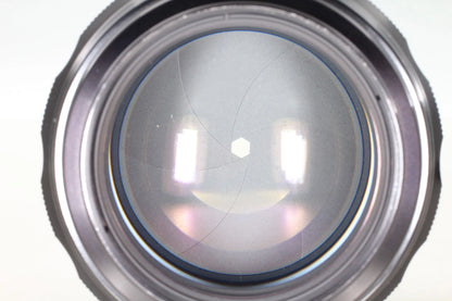 Nikon Nikkor-H Auto 85mm F/1.8 Pre-Ai Portrait MF Lens F — Near Mint