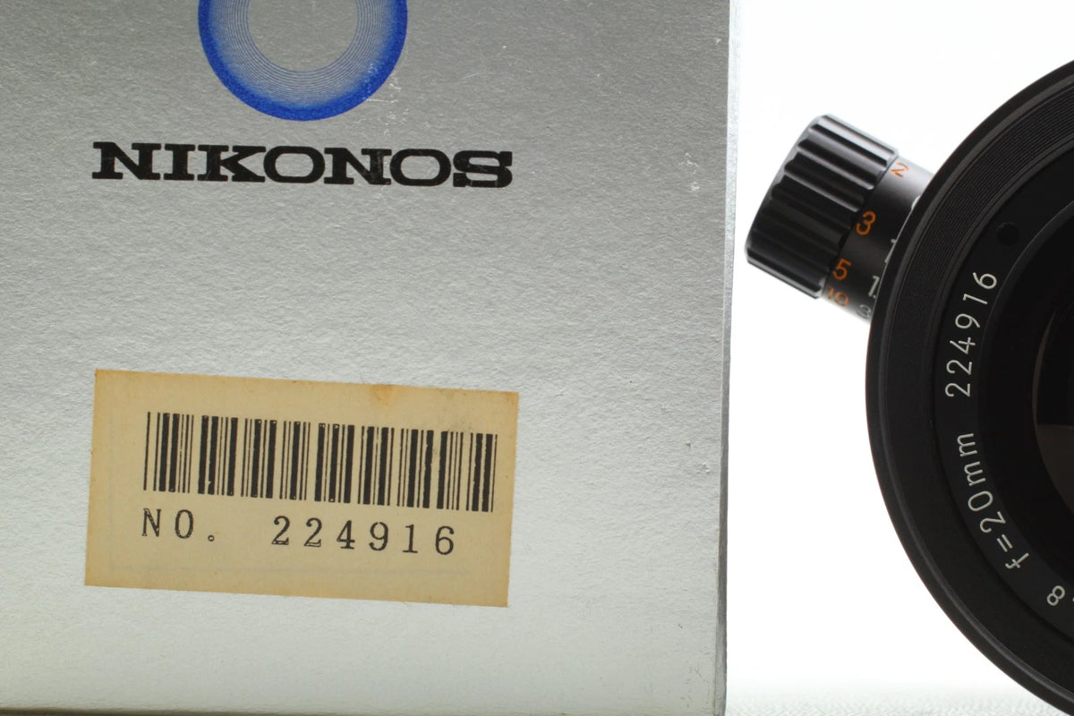 Nikon UW-Nikkor 20mm f/2.8 Wide Angle MF Lens For Nikonos — Unused
