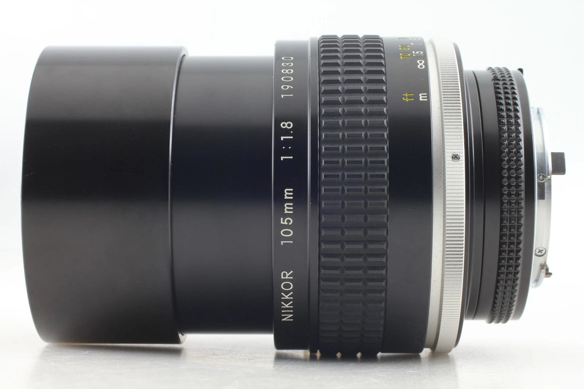 Nikon Nikkor Ai-s 105mm f/1.8 Tele-Portrait Lens for F mount — Mint