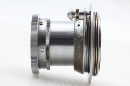 10 blades Nikon Nikkor-QC 5cm f/3.5 Collapsible Lens LTM L39 — Excellent