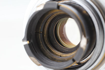 10 blades Nikon Nikkor-QC 5cm f/3.5 Collapsible Lens LTM L39 — Excellent