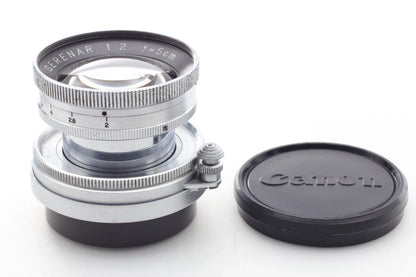13 blades Canon Serenar 5cm f2 Collapsible Lens LTM L39 — Near Mint