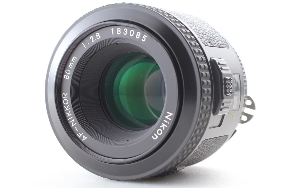 Nikon F3 AF SLR 35mm Film Camera AF Nikkor 80mm f2.8 Lens — Near Mint