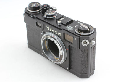 Nikon S2 Black Repainted H.C 5cm f/2 Rangefinder Camera Late model — Mint