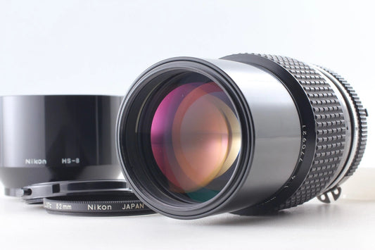 Nikon Nikkor Ai converted 200mm f/4 Telephoto Lens F mount — Mint