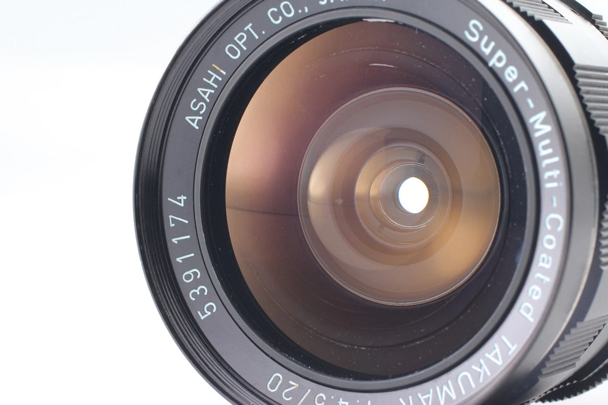 Pentax SMC Takumar 20mm f/4.5 For M42 MF Wide Lens — Near Mint