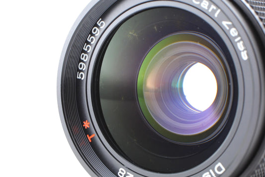 Contax Carl Zeiss Distagon 28mm f/2 AEG Lens C/Y mount — Near Mint