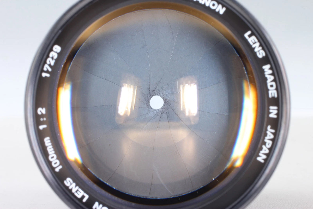 Canon 100mm f/2 Lens LTM L39 Leica Thread Mount — Near Mint