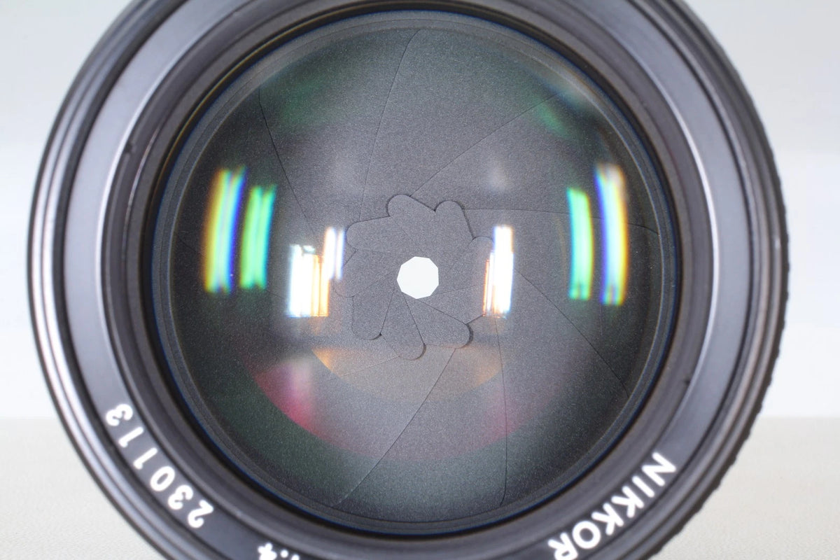 SIC Nikon Ai-s Nikkor 85mm f/1.4 Portrait Lens for F — Rear Element Scuffs