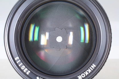 SIC Nikon Ai-s Nikkor 85mm f/1.4 Portrait Lens for F — Rear Element Scuffs