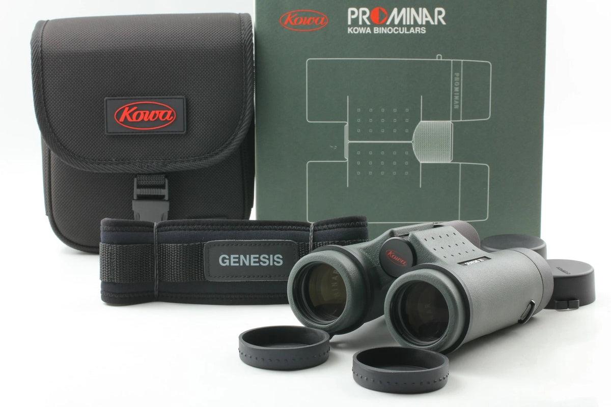 KOWA GENESIS 33 PROMINAR Binoculars Scope 10x33 XD Lens — Top Mint