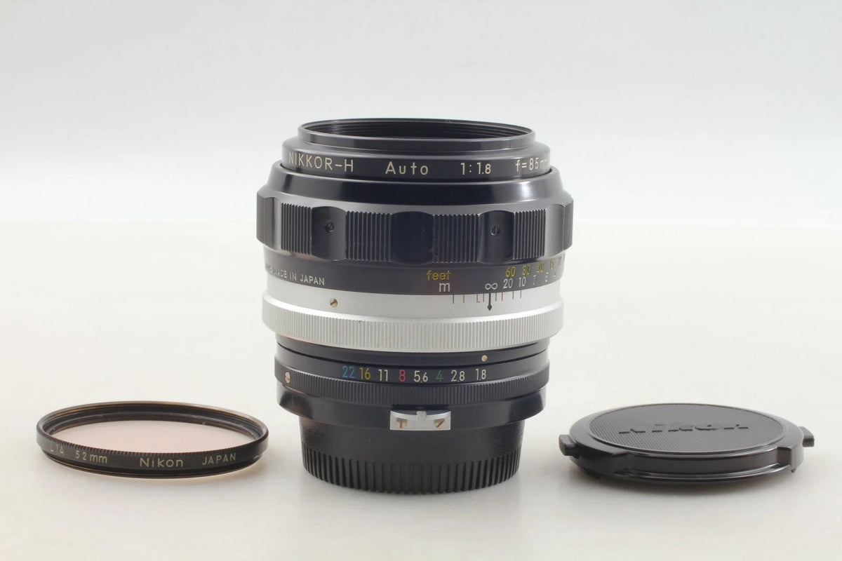 Nikon Nikkor-H Auto 85mm F/1.8 Pre-Ai Portrait MF Lens F — Near Mint