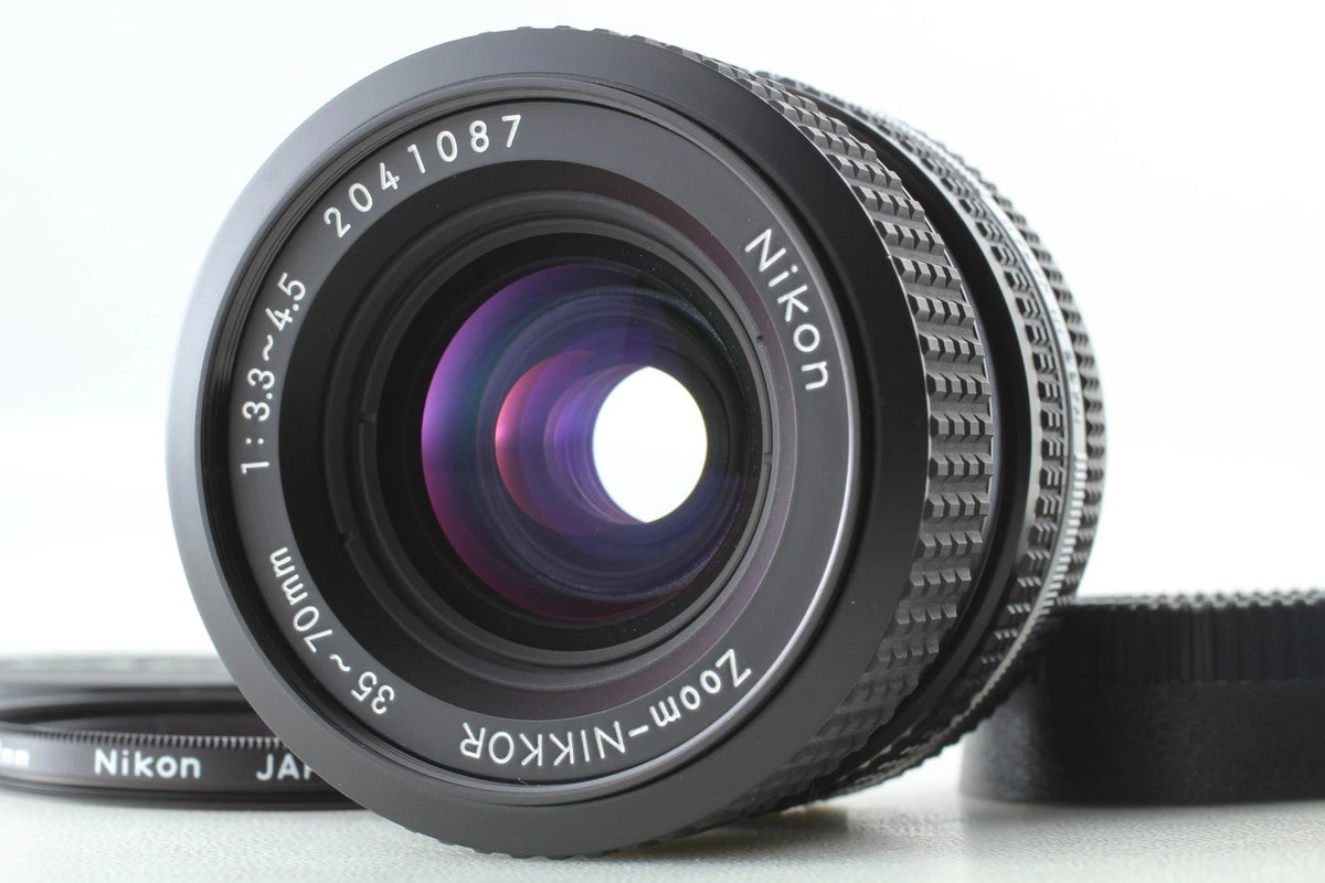 Nikon Ai-s Zoom-Nikkor 35-70mm f/3.3-4.5 MF Lens F mount — Top Mint