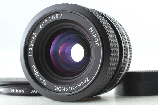 Nikon Ai-s Zoom-Nikkor 35-70mm f/3.3-4.5 MF Lens F mount — Top Mint