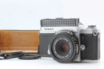 Nikon Fuji Mark Eye Level with GN 45mm f/2.8 & Exposure Meter II — Mint