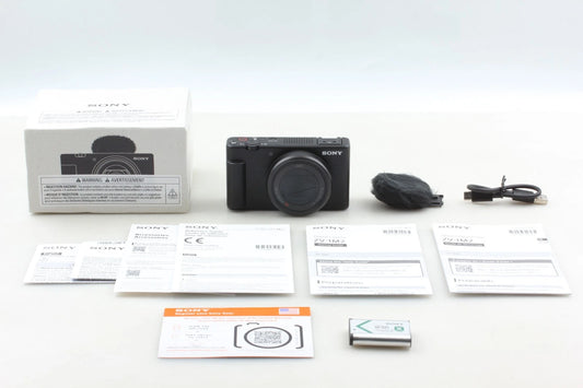 Sony VLOGCAM ZV-1 II ZV-1M2 Vlog Camera 20.1MP 4K — Top Mint