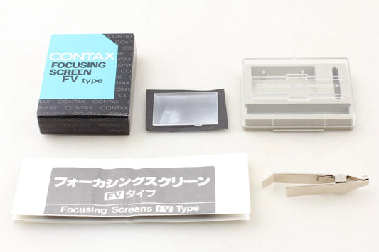 Contax Focusing Screen FV-4 Fully matte for RTSⅢ 167MT S2 Aria — Unused