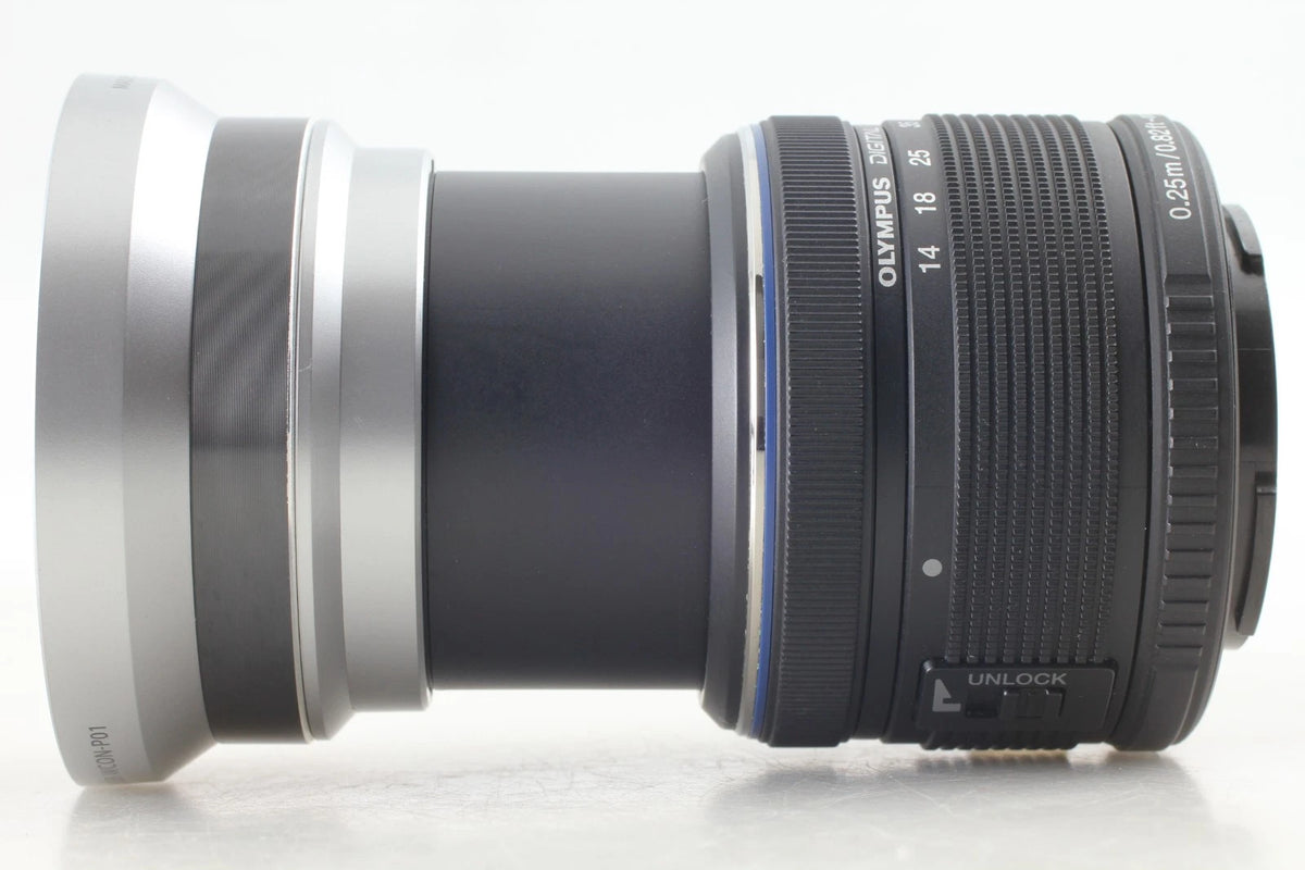 OLYMPUS M.ZUIKO DIGITAL 14-42mm f/3.5-5.6 II R MSC Lens — Near Mint