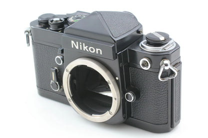 Nikon F2 Eye Level Black 35mm Film Camera SLR Body — Near Mint