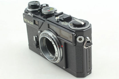 Nikon SP Titan Black Repainted 5cm F1.4 35mm Film Camera — Mint