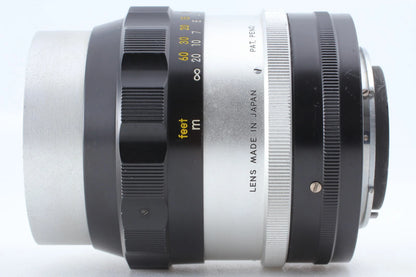 PAT PEND Nikkor-P Auto 105mm f/2.5 Pre-Ai Portrait Lens — Near Mint
