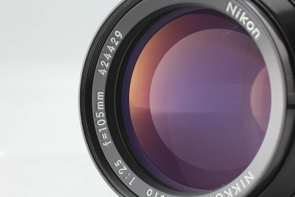 Nikon Nikkor P. Auto 105mm f/2.5 Ai-converted Portrait Lens — Mint