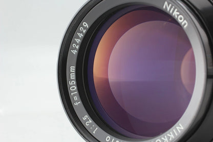 Nikon Nikkor P. Auto 105mm f/2.5 Ai-converted Portrait Lens — Mint