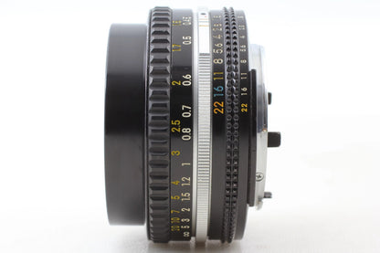 "M" Nikon Ai-s Nikkor 50mm f/1.8 Pancake Lens for F — Near Mint