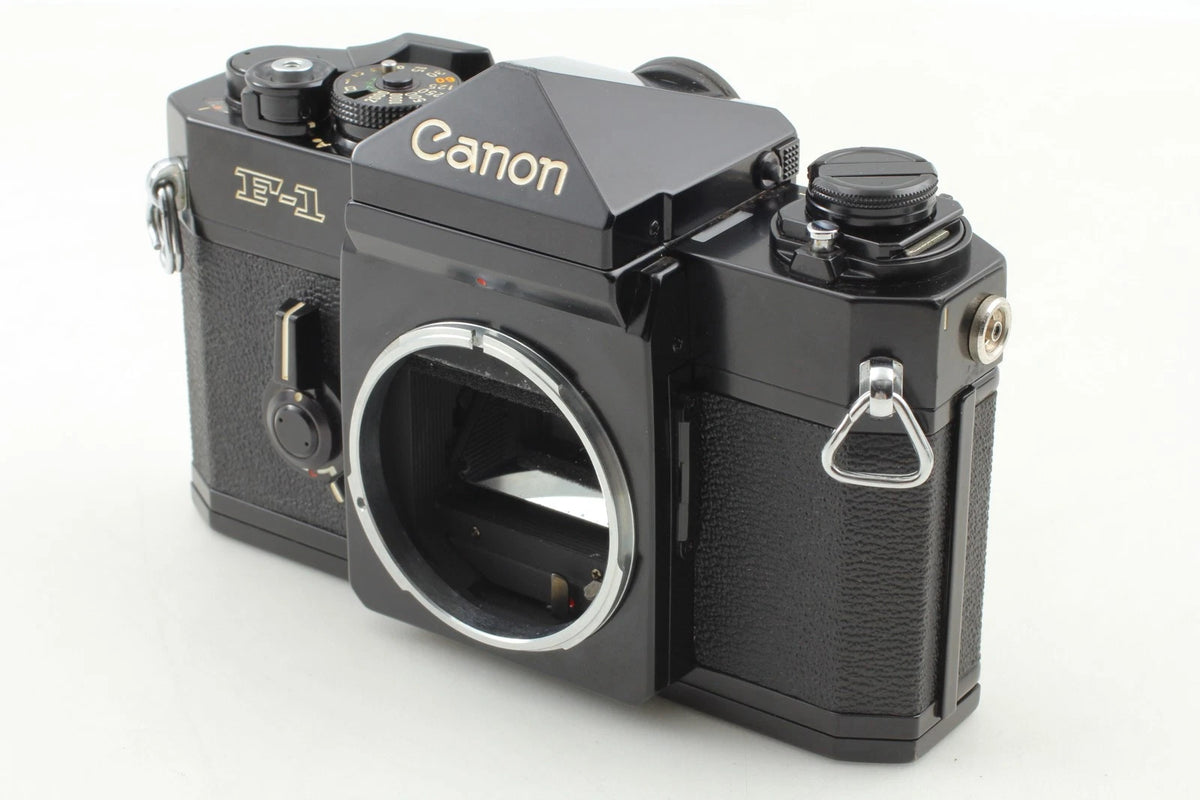 Canon F-1 Late FD 28mm f2.8 SSC 35mm Film Camera & Lens — Near Mint