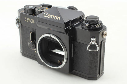 Canon F-1 Late FD 28mm f2.8 SSC 35mm Film Camera & Lens — Near Mint
