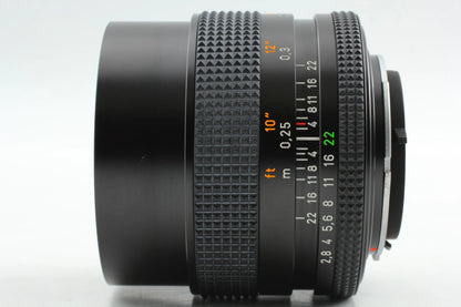 Contax Carl Zeiss Distagon T* 28mm F2.8 Wide angle lens — Mint