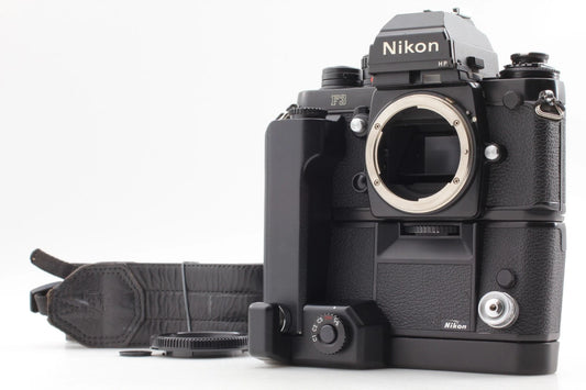 Nikon F3 P HP Press MF-18 MD-4 MK-1 MR-3 35mm Film Camera — Near Mint