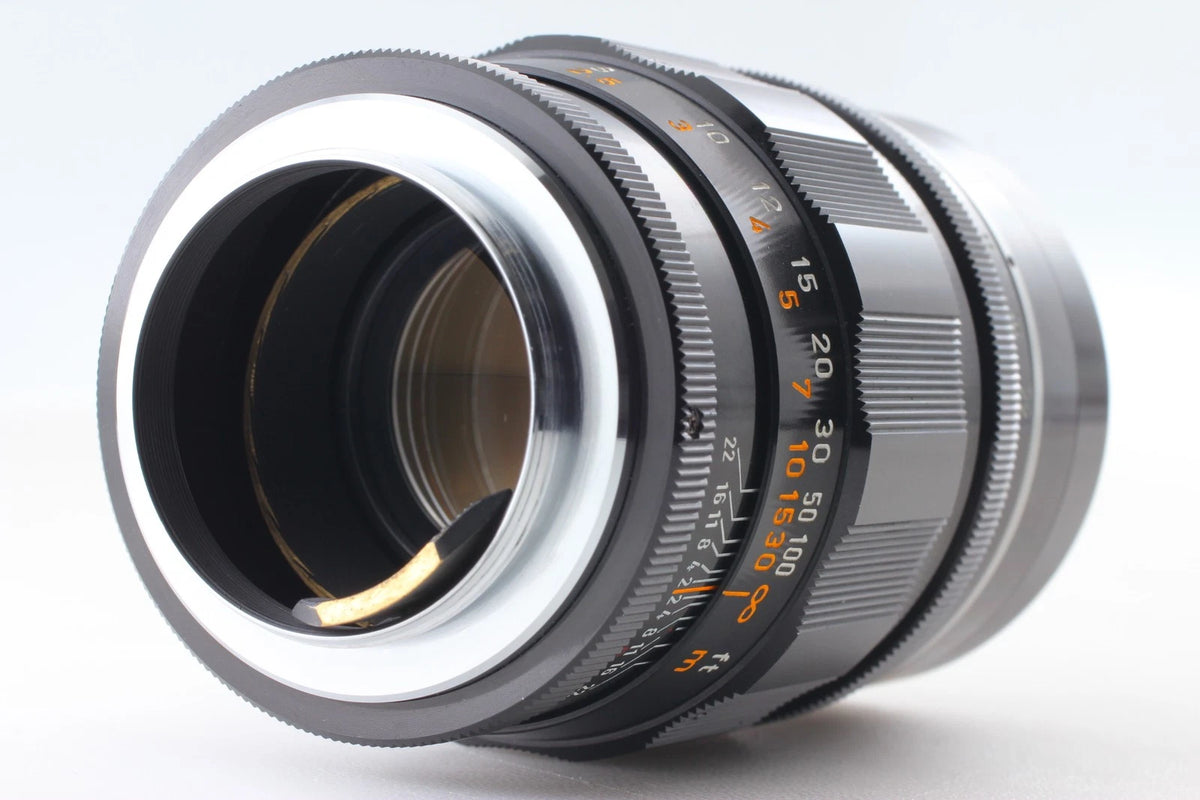 Canon 100mm f/2 Lens LTM L39 Leica Thread Mount — Near Mint
